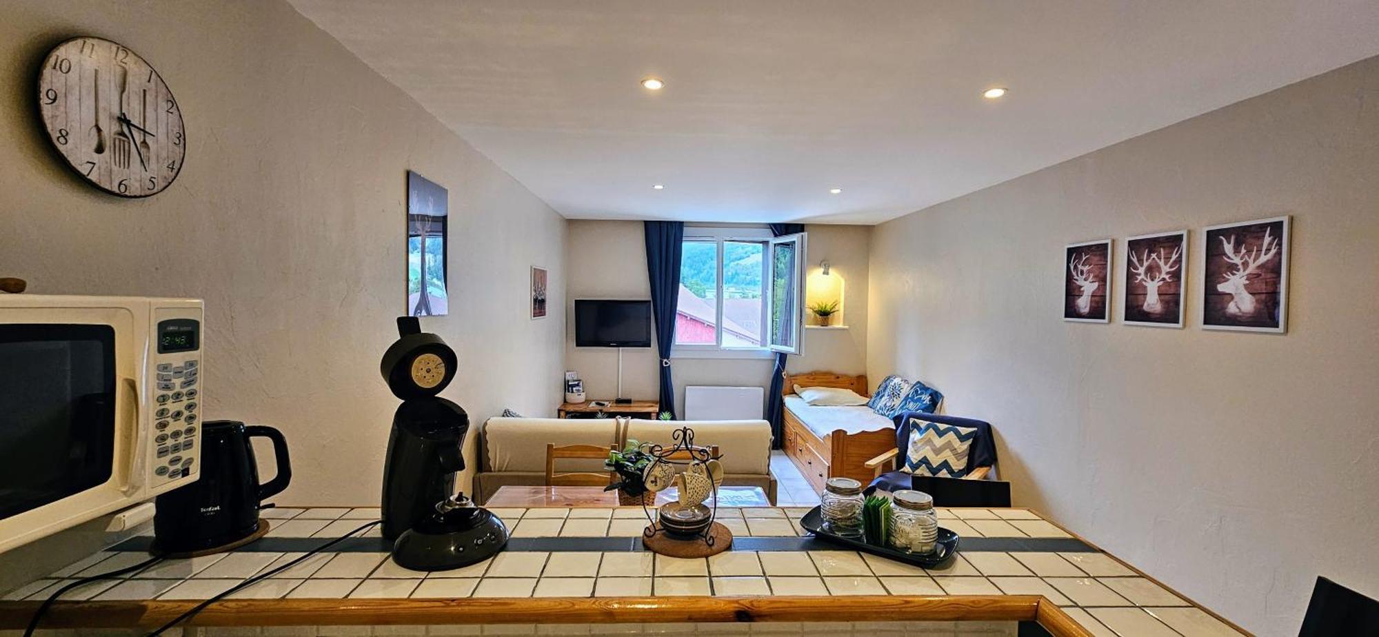 Grand Studio 3 Personnes Idealement Place Barcelonnette Exterior photo
